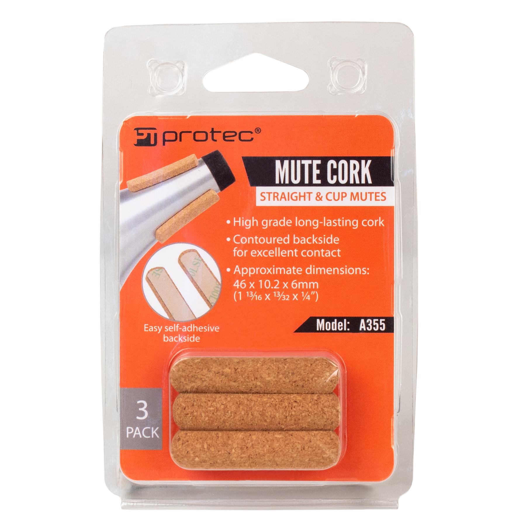 PROTEC Mute Replacement Cork, 3 Pack