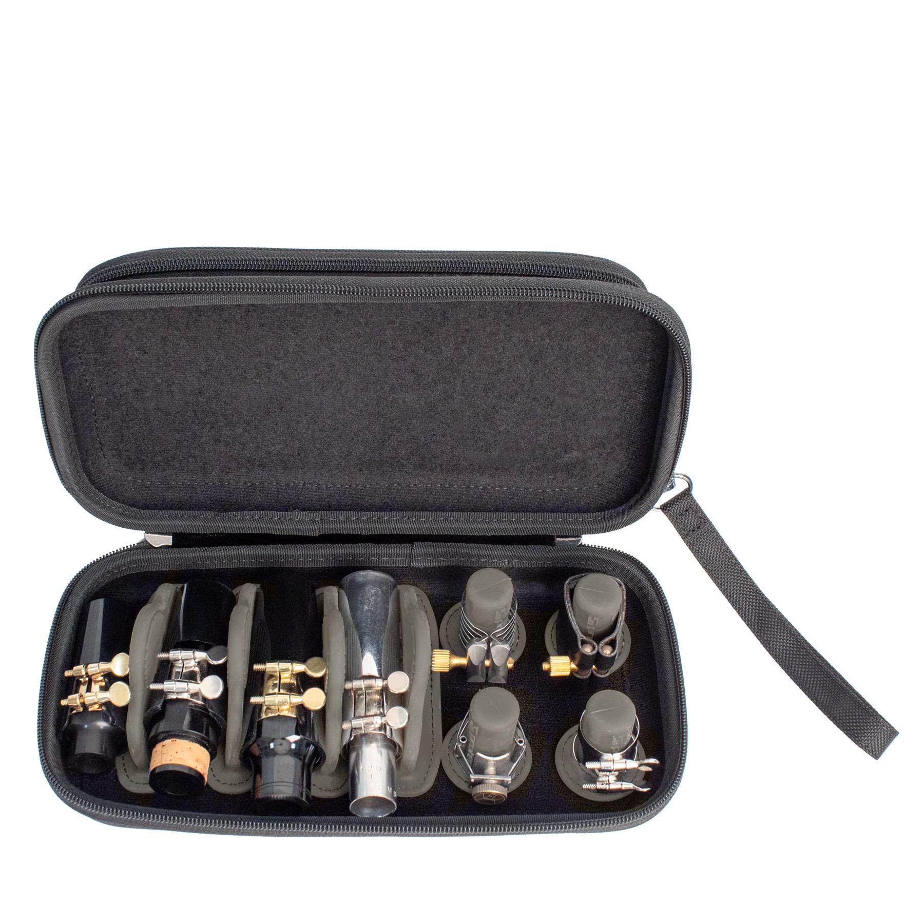 PROTEC Modular Woodwind Mouthpiece Case (5 Dividers; 4 Ligature Holders)