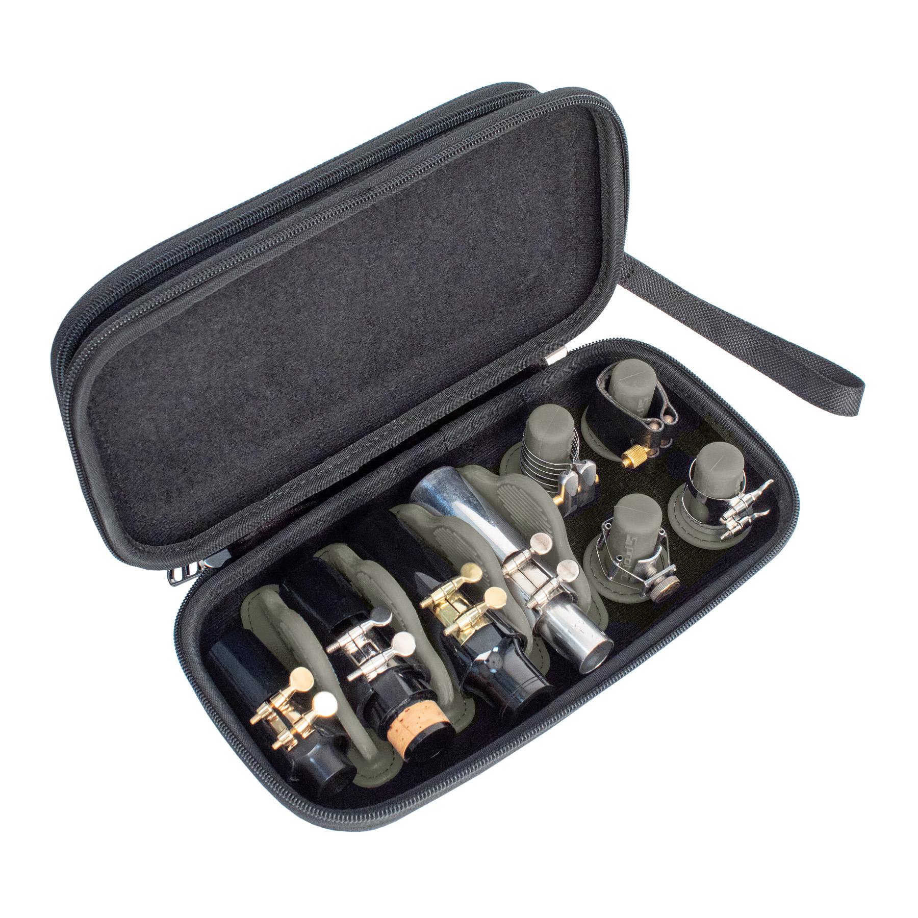 PROTEC Modular Woodwind Mouthpiece Case (5 Dividers; 4 Ligature Holders)