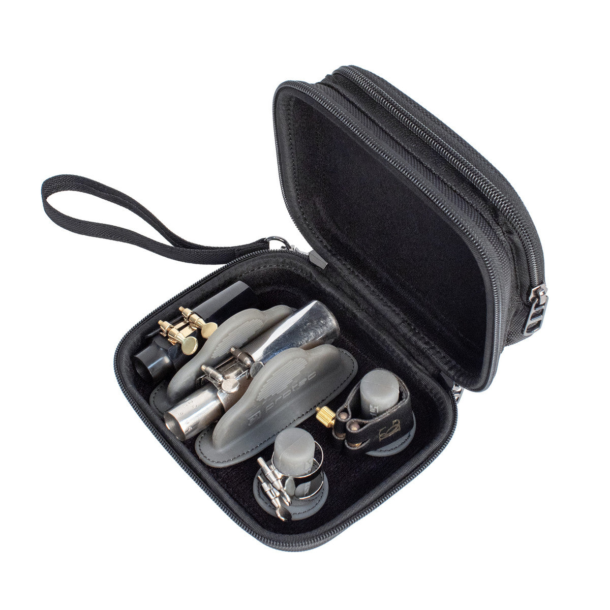 PROTEC Modular Woodwind Mouthpiece Case (3 Dividers; 3 Ligature Holders)