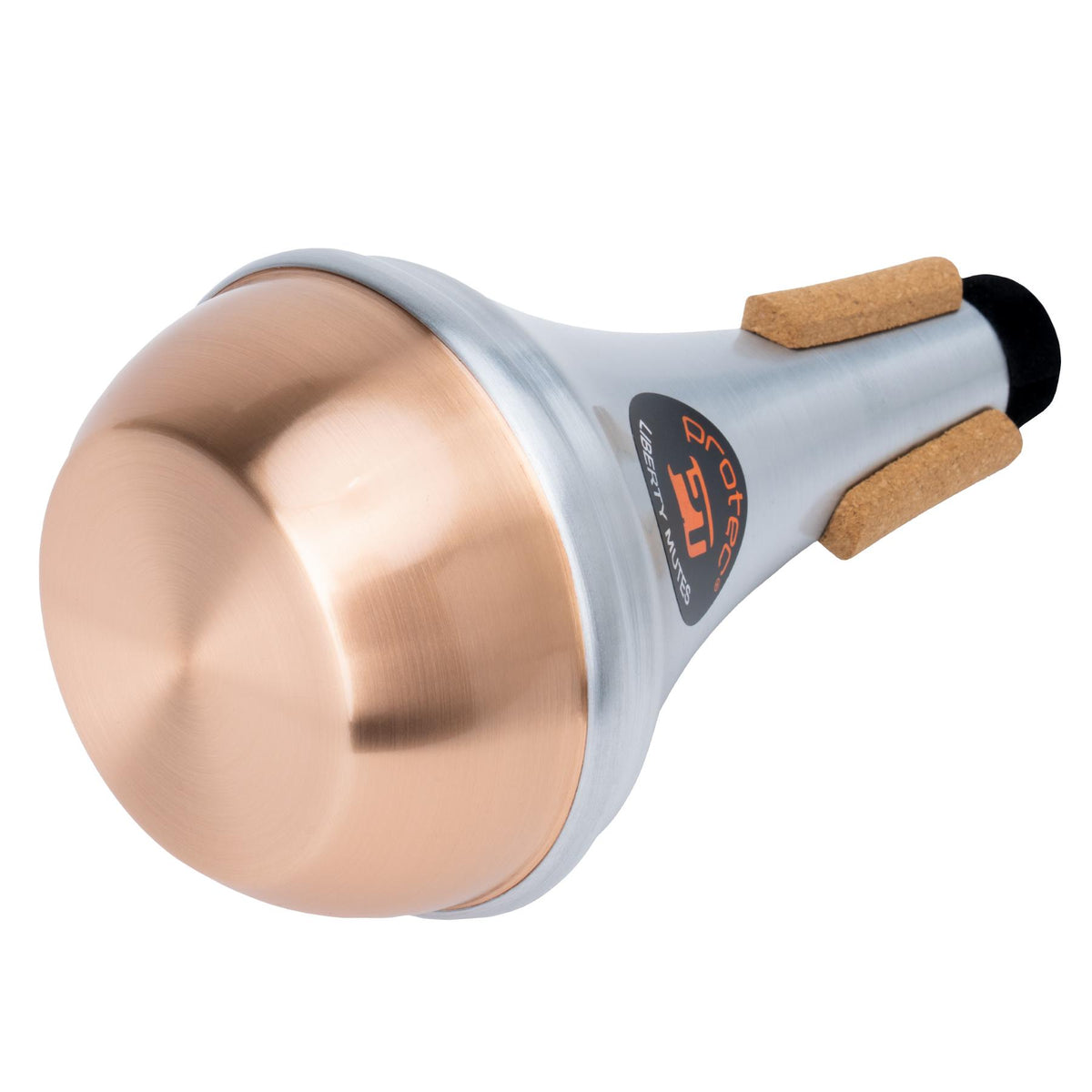 PROTEC Liberty Trumpet Straight Aluminium Mute - Copper End