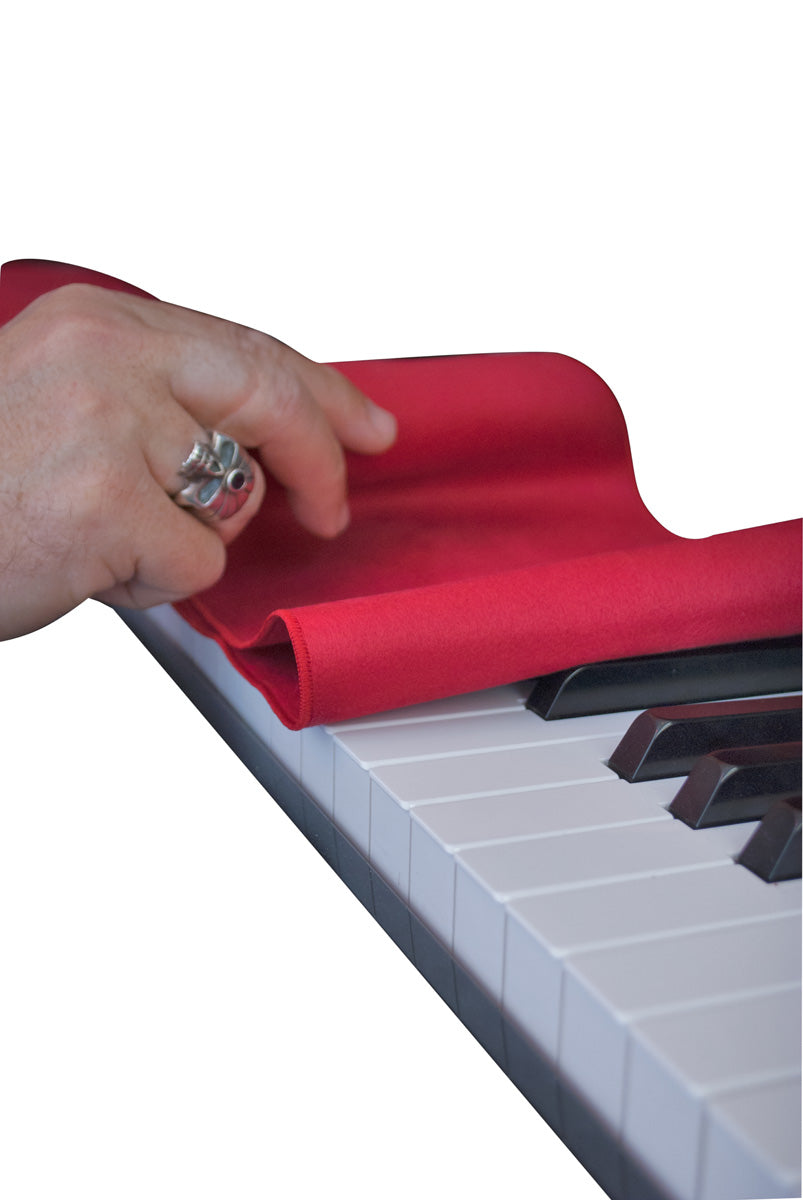 BG Keyboard Cover, 73 Keys, Red Microfibre