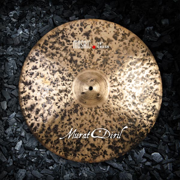 MURAT DIRIL Artistic Mosaic Hi-Hat pair