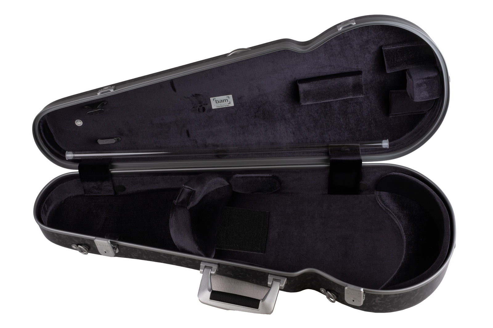 BAM ROCKS Hightech Contoured Viola Case