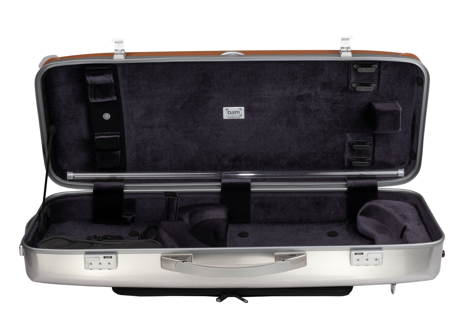 BAM L'ETOILE Hightech Oblong Viola Case with Back Pocket