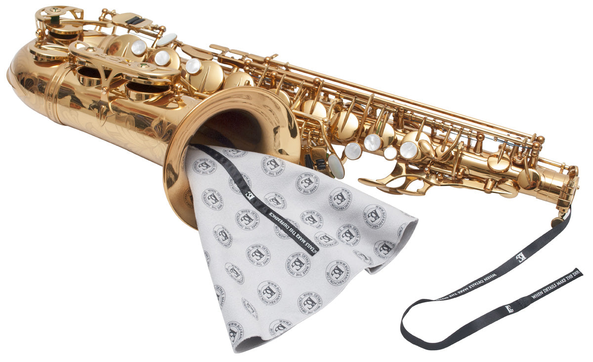 BG Cleaning Swab Alto Sax With Drop, Microfibre