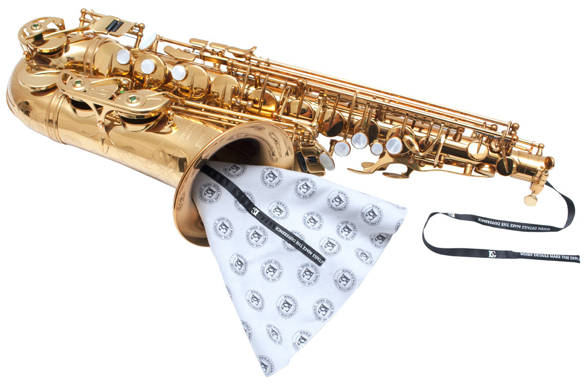 BG Cleaning Swab Alto Sax With Drop, Microfibre