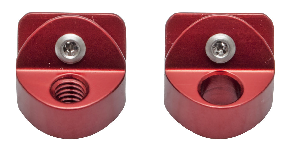 BG Duo Ligature Screw Holder 2pcs - Red