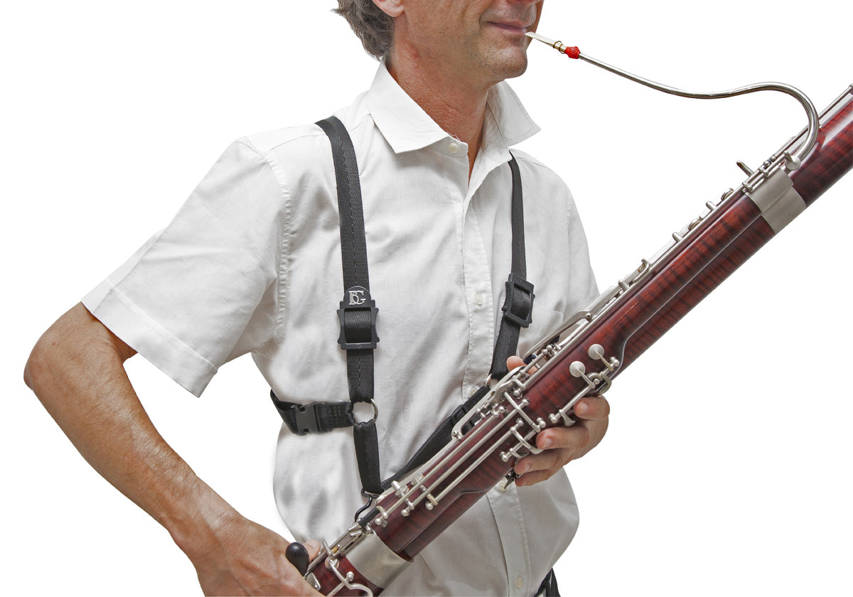 BG Bassoon Harness Men, Metal Hook