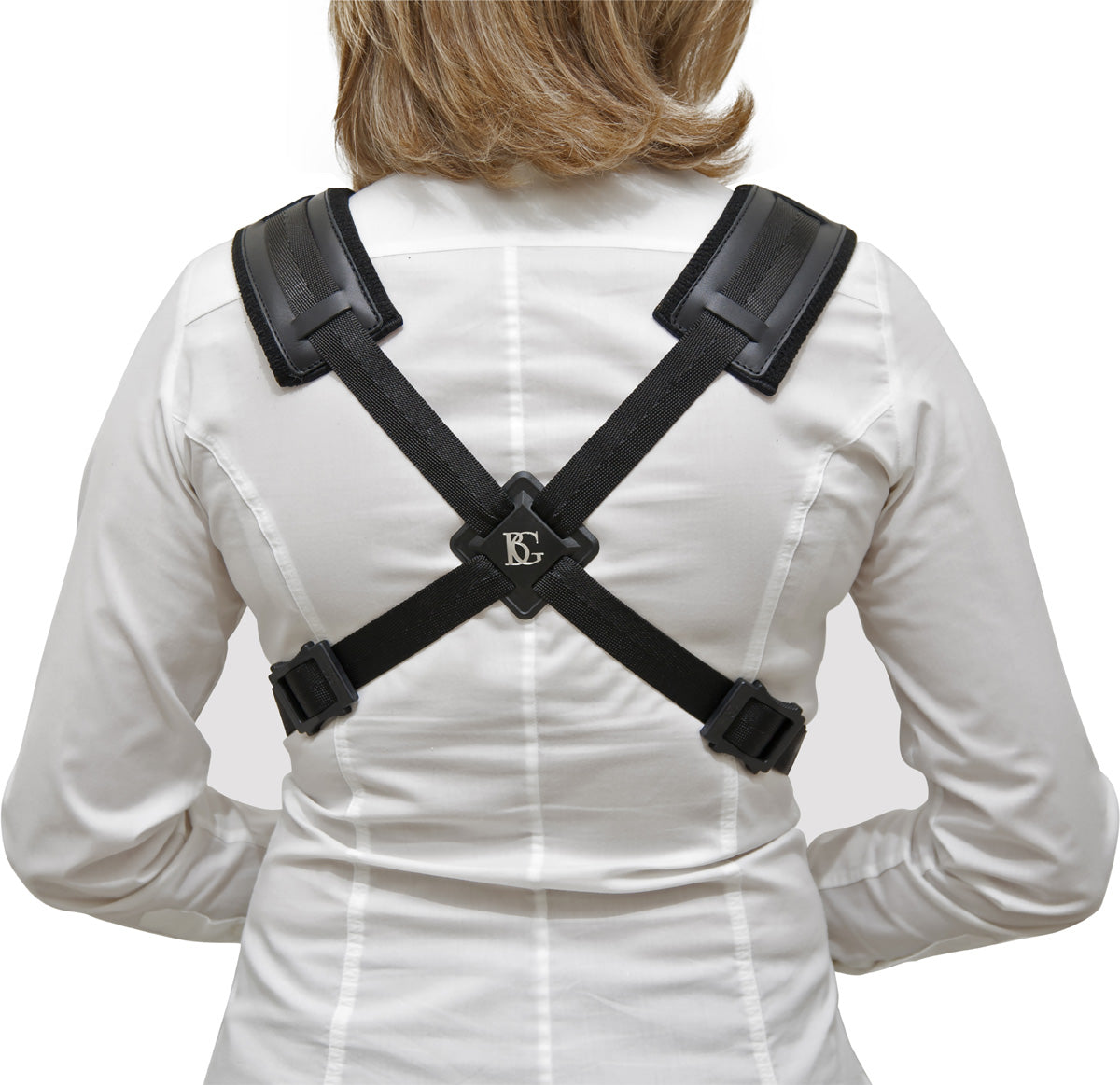 BG Bassoon Comfort Harness Ladies, Extra Cotton Padding, Metal Hook