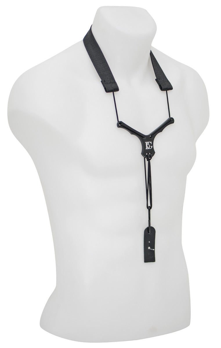 BG Bb Clarinet "ZEN" Flex Neck Strap, w/ ABS Extender