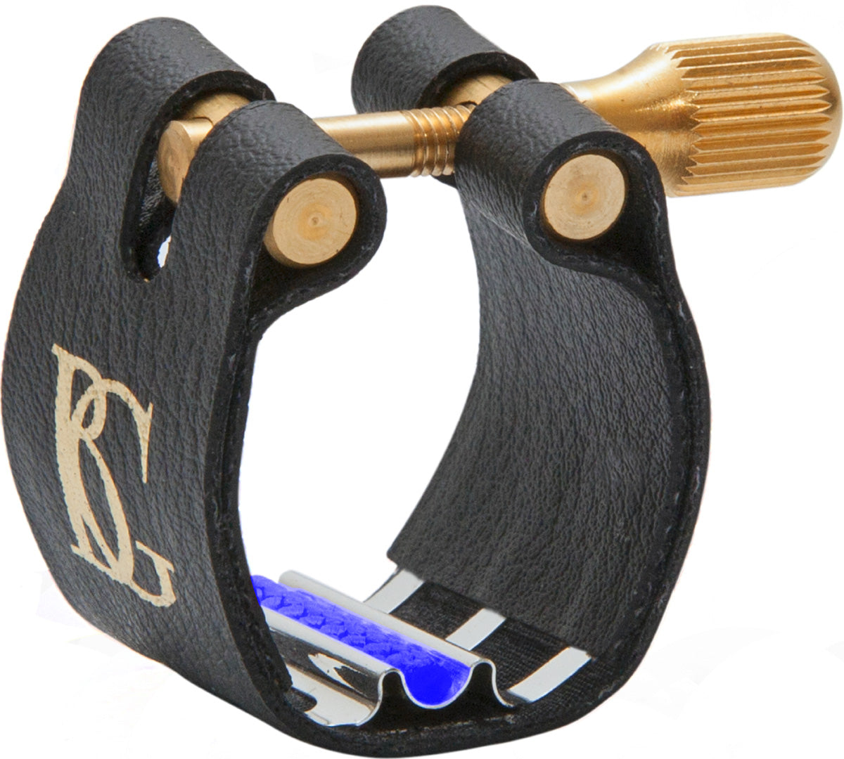 BG Ligature & Cap Alto Sax, Revelation Silver Jazz, Meyer Ebonite MP, Silver Plated Support, Blue Sling