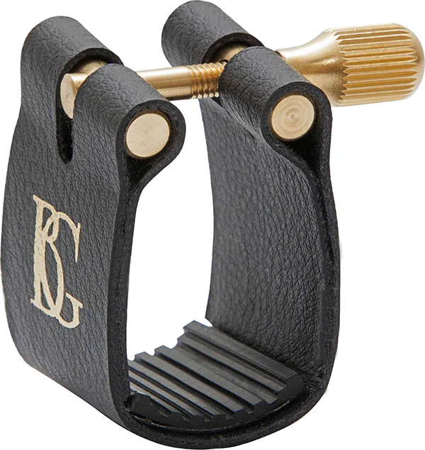 BG Ligature & Cap Soprano Sax, Standard, Rubber Support