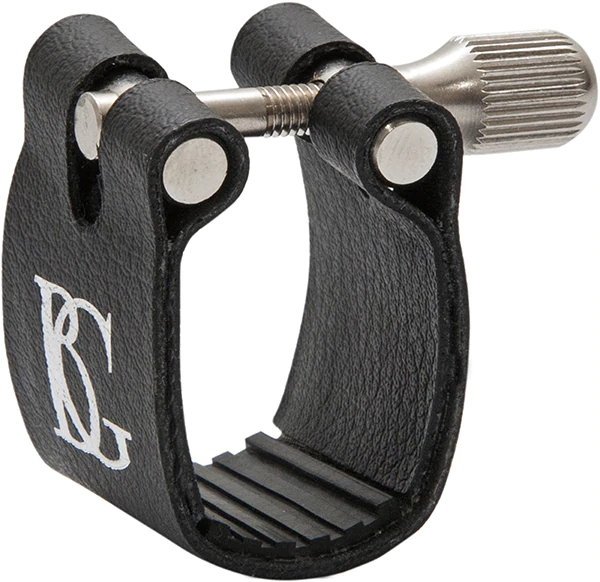 BG Ligature &amp; Cap Bb German Clarinet, Standard, Rubber Support