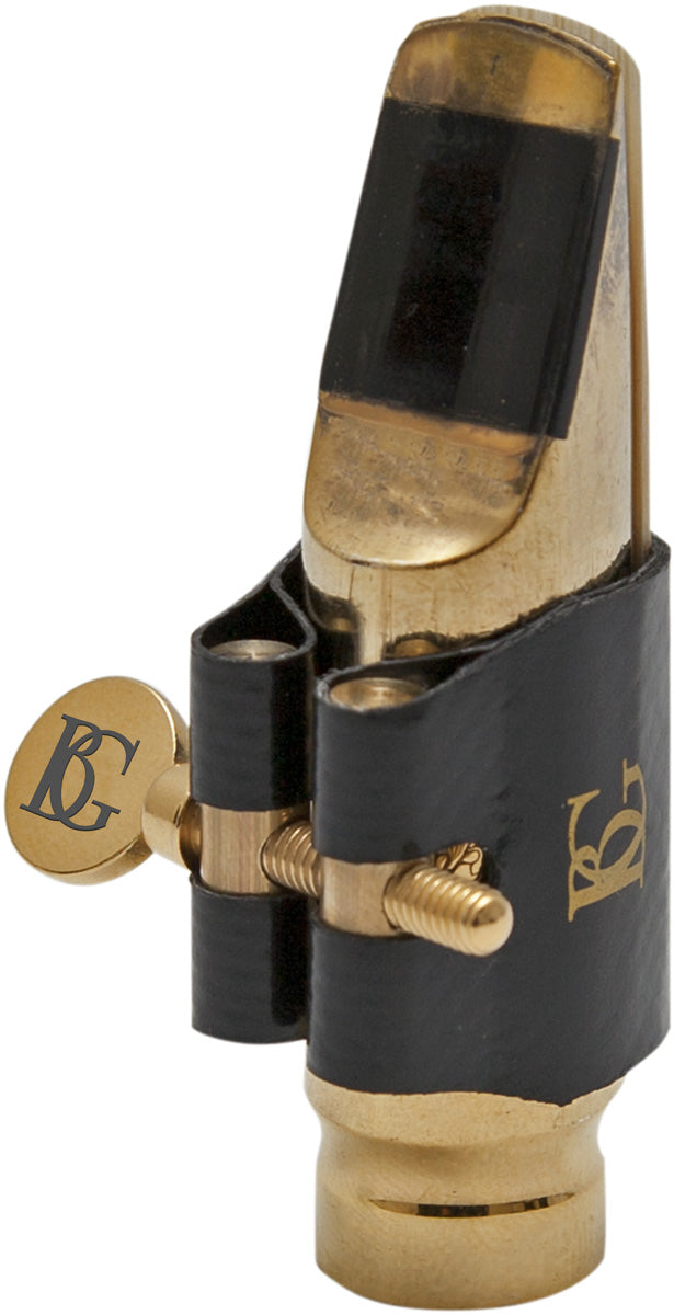 BG Ligature & Cap Soprano Metal MP, Flex Jazz Fabric Lig, Otto Link