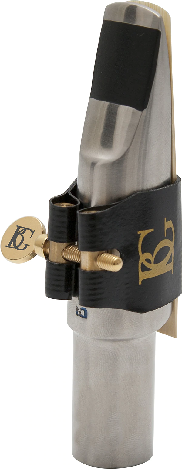 BG Ligature & Cap Alto Metal MP, Flex Jazz Fabric Lig, Beechler / Bellite