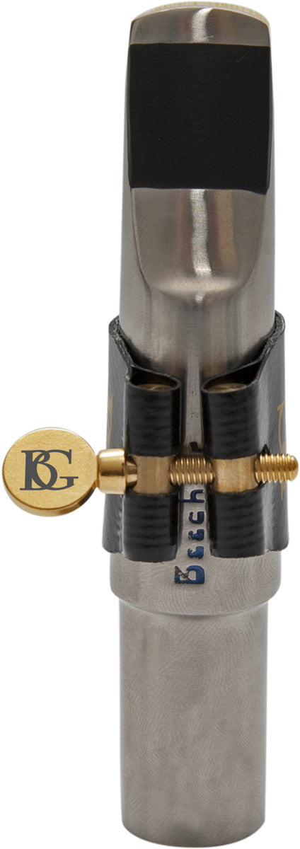 BG Ligature & Cap Alto Metal MP, Flex Jazz Fabric Lig, Beechler / Bellite