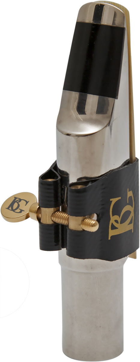 BG Ligature & Cap Tenor Metal MP, Flex Jazz Fabric Lig