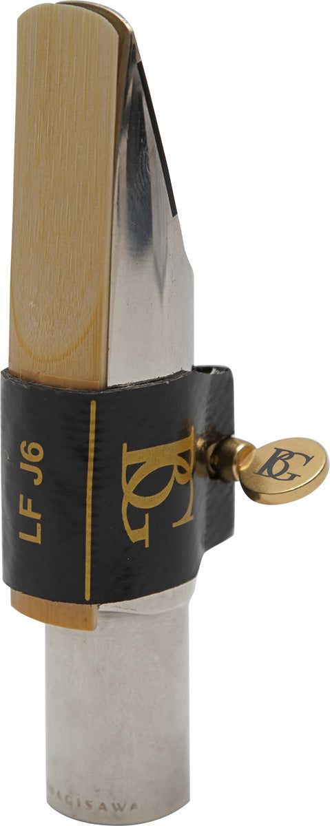 BG Ligature & Cap Tenor Metal MP, Flex Jazz Fabric Lig