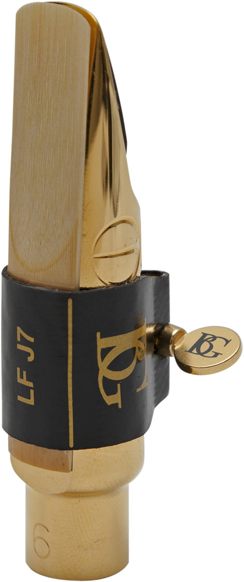 BG Ligature & Cap Tenor Metal MP, Flex Jazz Fabric Lig