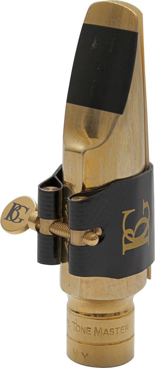 BG Ligature & Cap Tenor Metal MP, Flex Jazz Fabric Lig