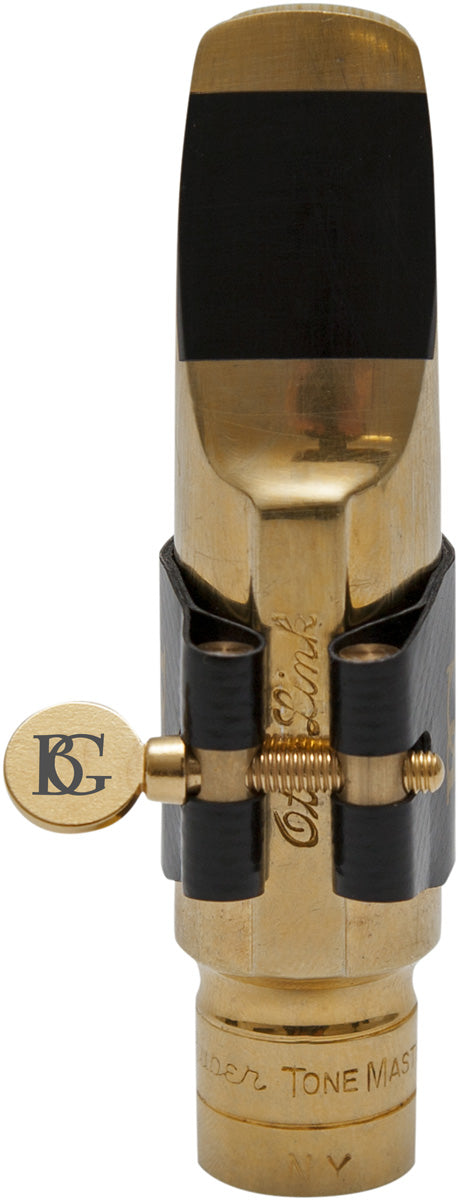 BG Ligature & Cap Tenor Metal MP, Flex Jazz Fabric Lig