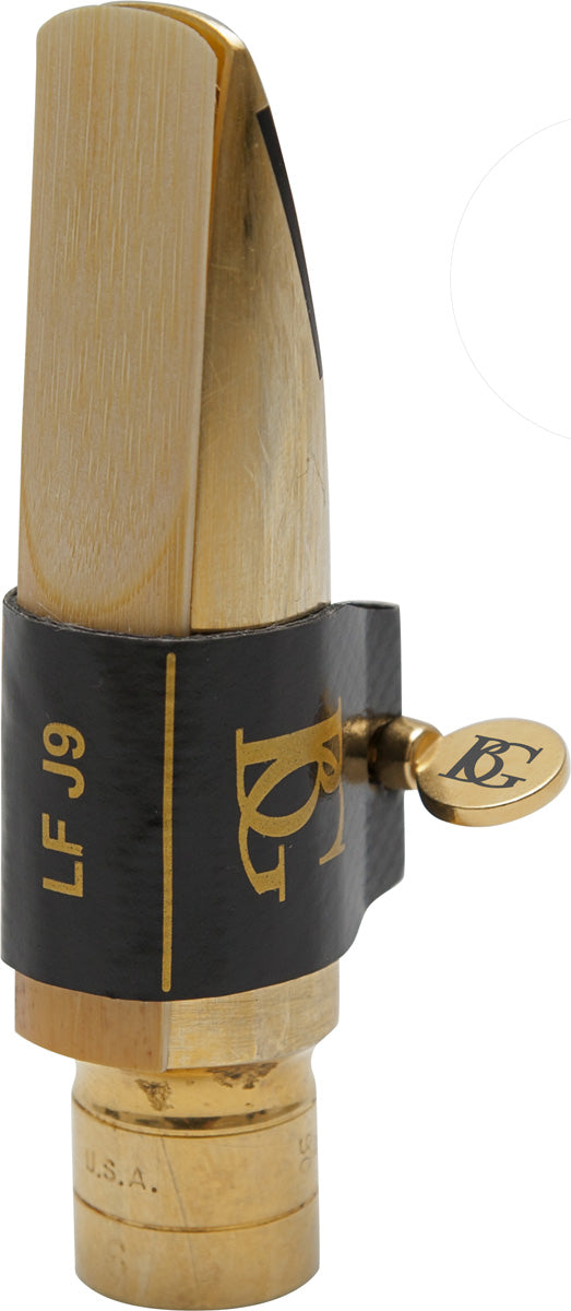 BG Ligature & Cap Tenor Metal MP, Flex Jazz Fabric Lig