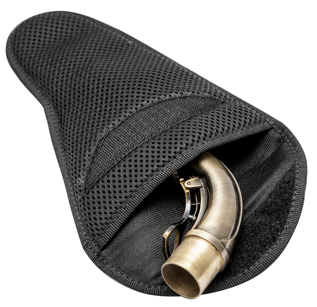 BG Alto Sax + Baritone Sax Neck Pouch, Mesh Material