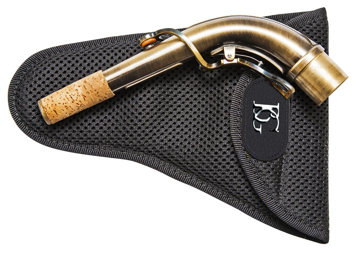 BG Alto Sax + Baritone Sax Neck Pouch, Mesh Material