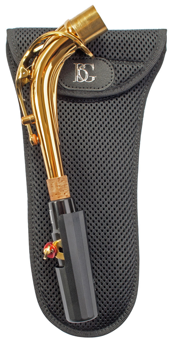 BG Alto Sax Neck + Mouthpiece Pouch, 1 part, Mesh Material