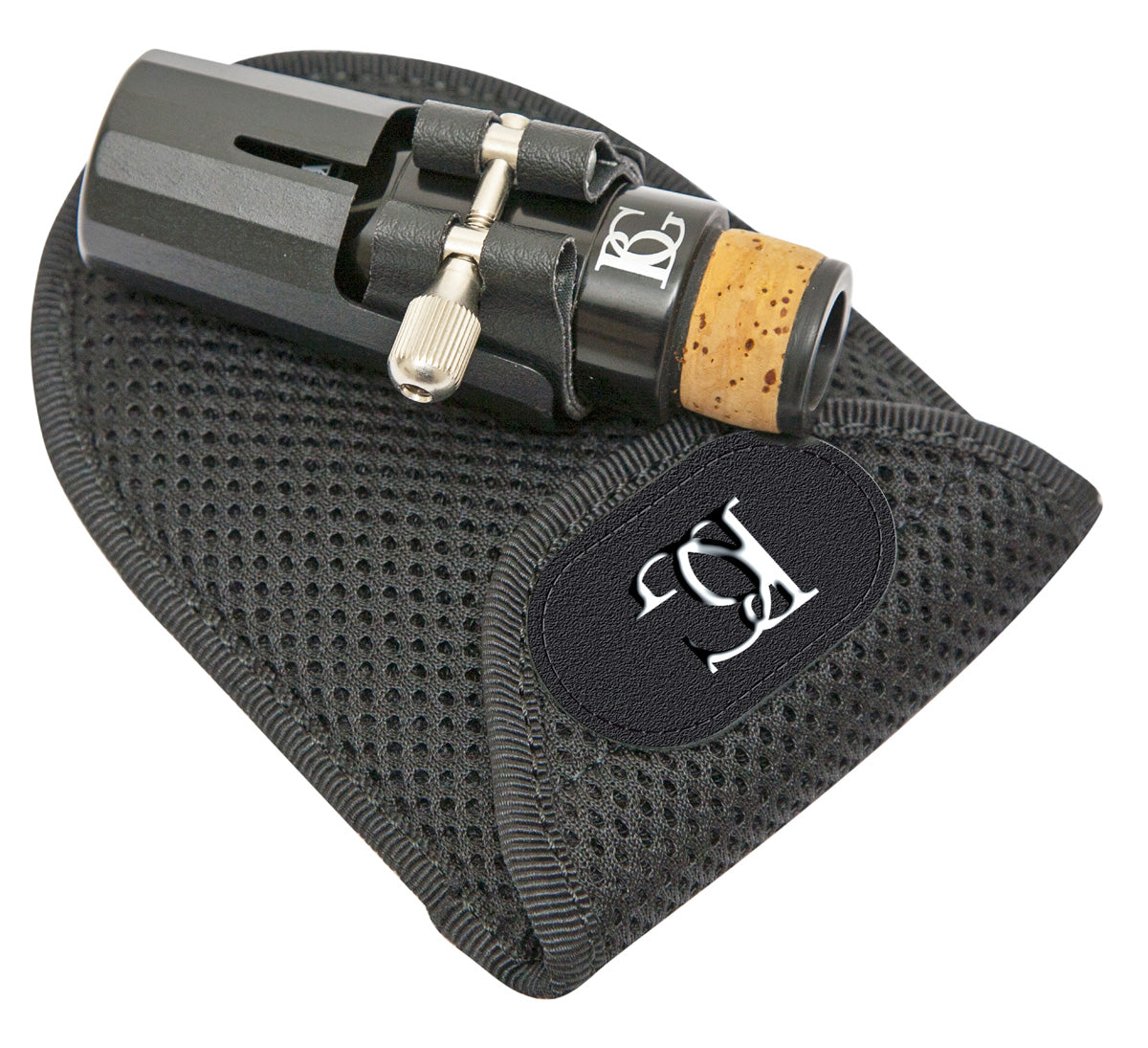 BG Bb & Eb Clarinet + Alto & Soprano Sax + Cornet + Flugelhorn + Trumpet Mouthpiece Pouch, Regular Size, Mesh Material