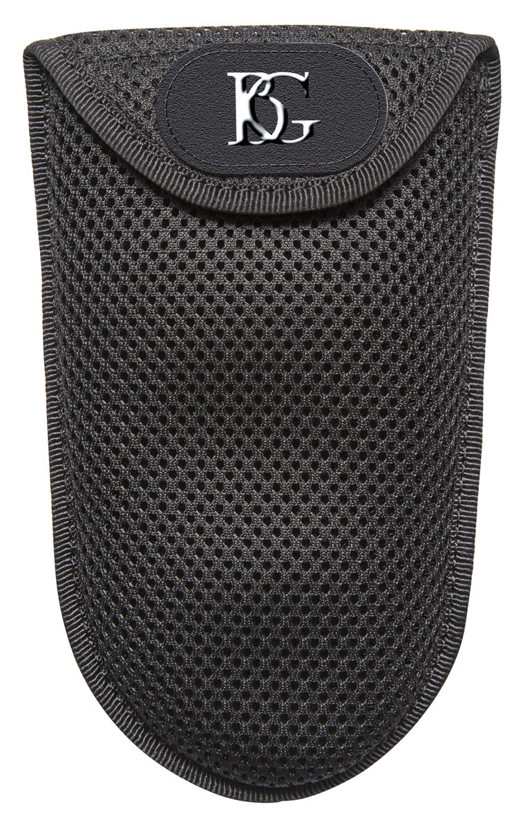 BG Tenor &amp; Baritone Sax + Bass Clarinet + Tuba Mouthpiece Pouch, Large Size, Mesh Material