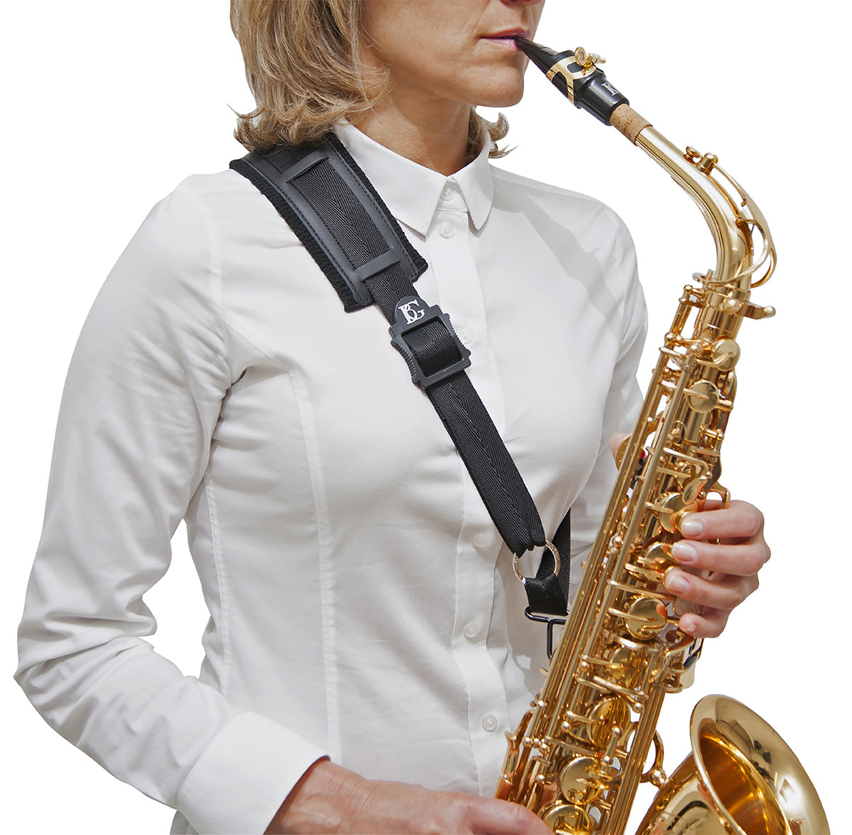 BG Sax A + T + B: Shoulder Strap, Metal Hook