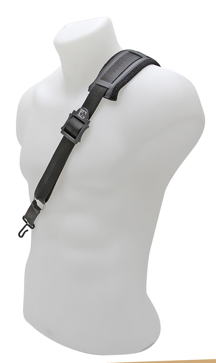 BG Sax A + T + B: Shoulder Strap XL, Metal Hook