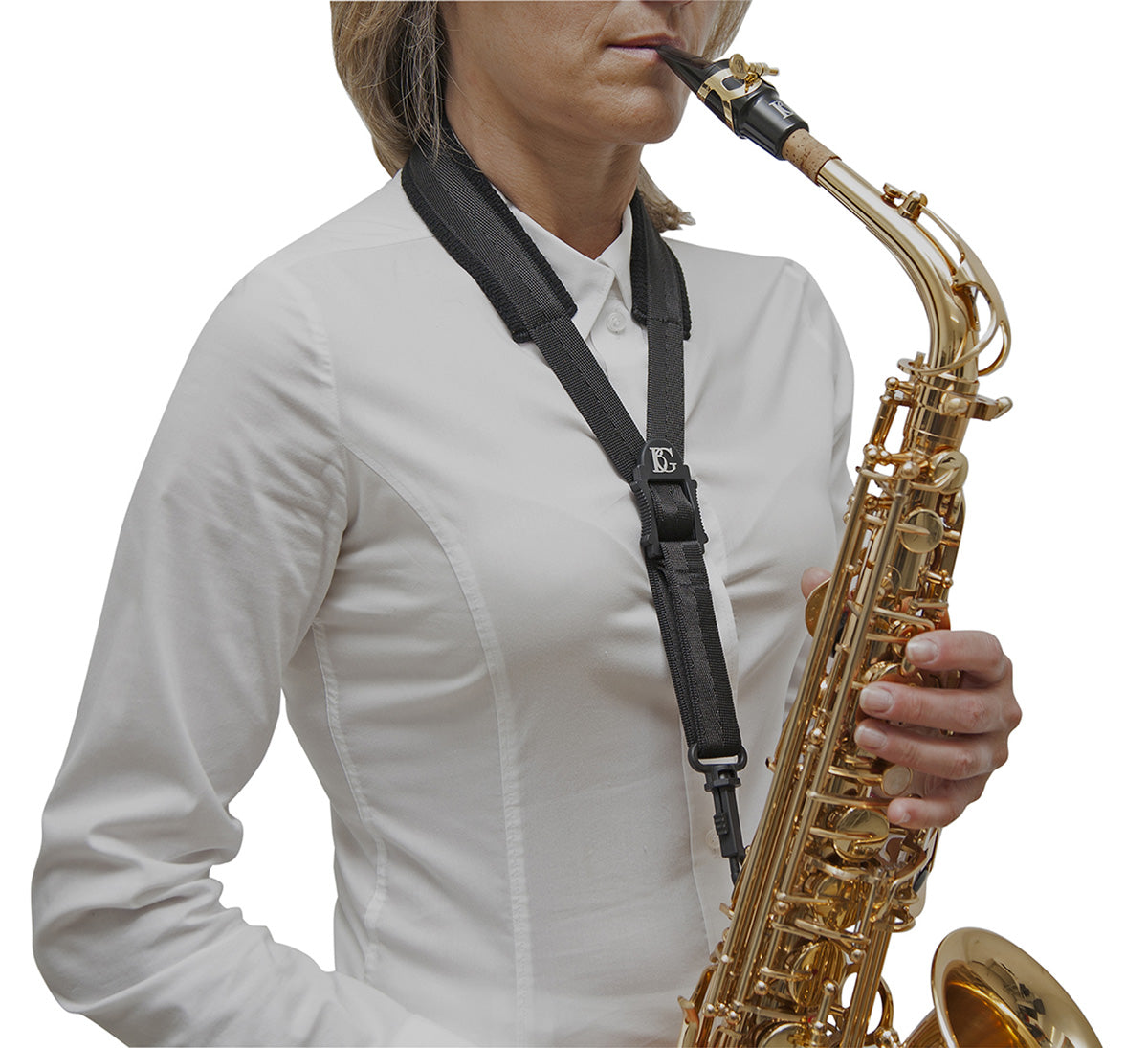 BG Sax Alto: Comfort Strap XS ( Child 6 - 7 Years ), Snap Hook