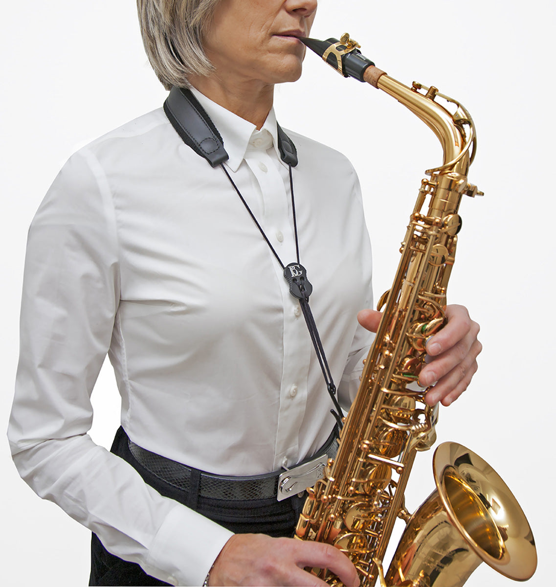 BG Sax A + T + S - Leather Neck Strap