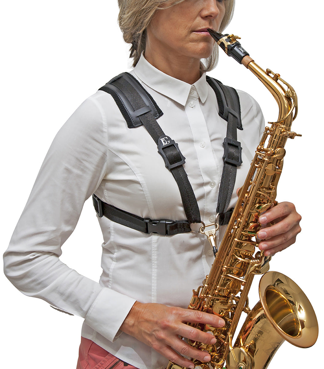 BG Sax Harness Comfort, Extra Cotton Padding, Ladies