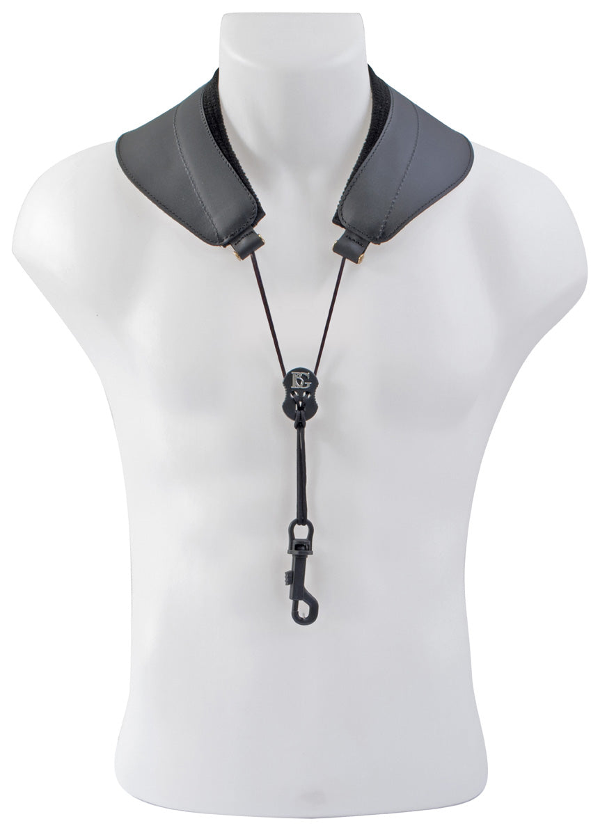 BG Sax A + T: Yoke Neck Strap, ABS Adjuster & Snap Hook