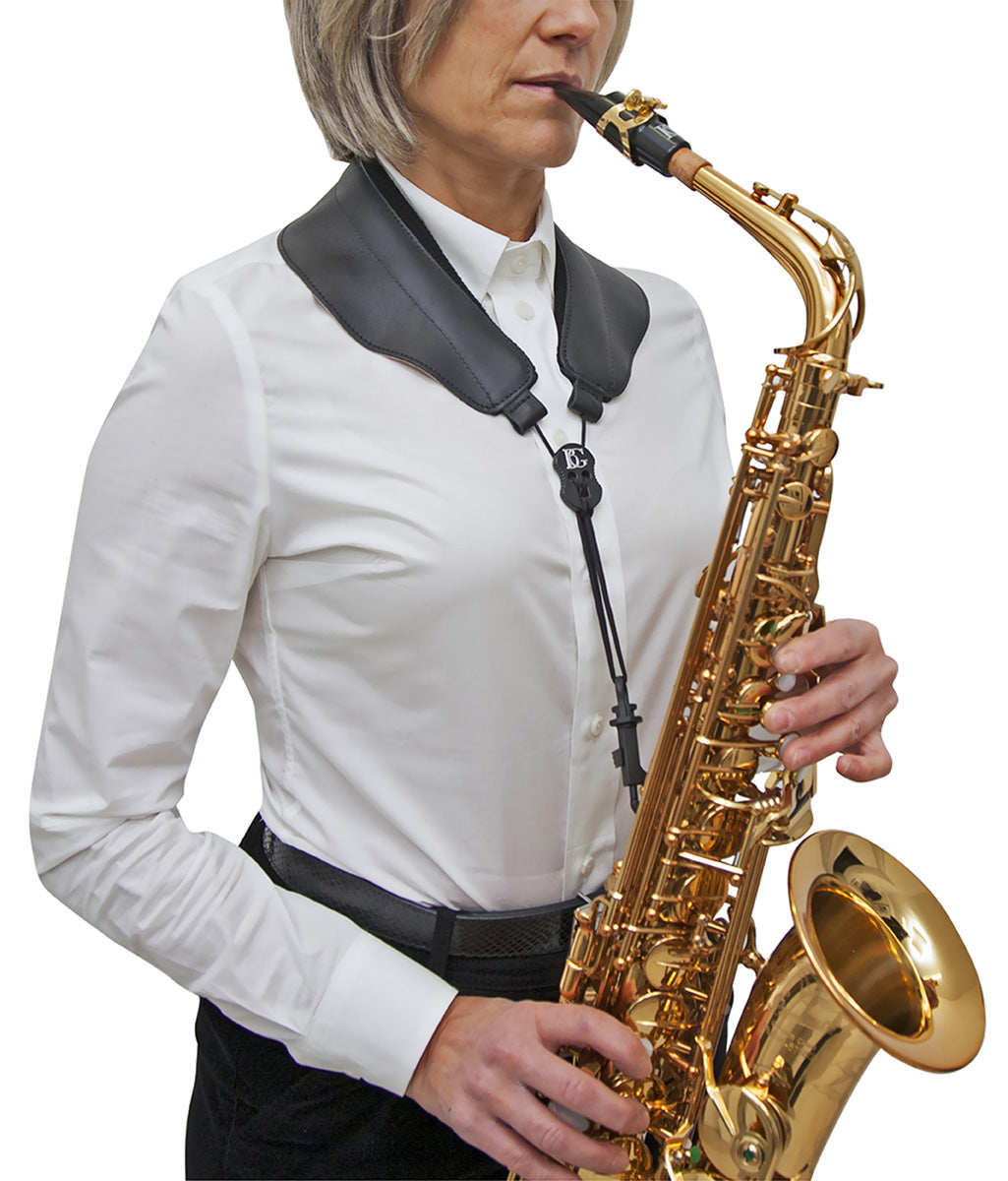 BG Sax A + T: Yoke Neck Strap, ABS Adjuster & Snap Hook