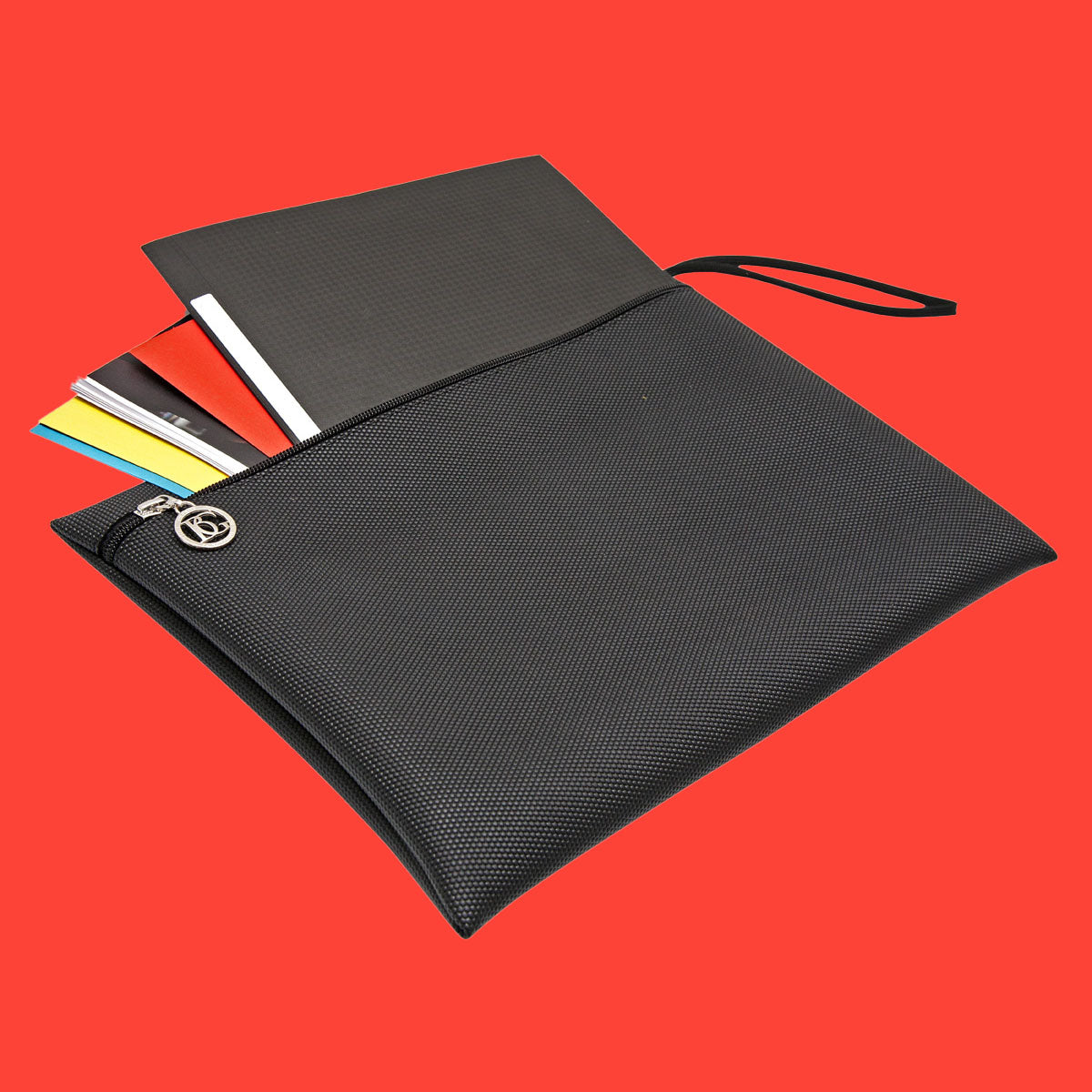 BG Document Holder, Black Fabric