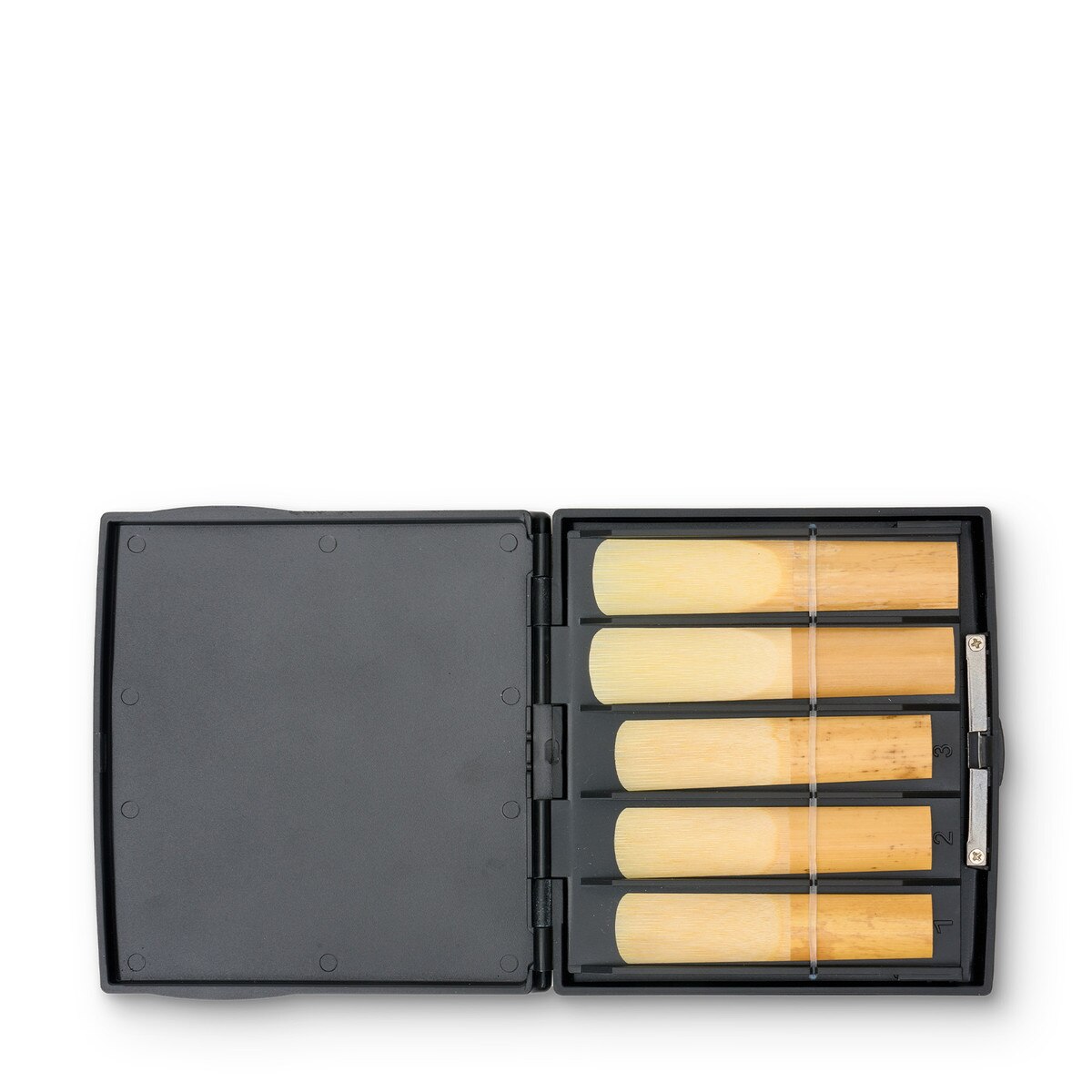 PROTEC Alto/Tenor Saxophone Reed Case with Elastic Band - Opaque Black