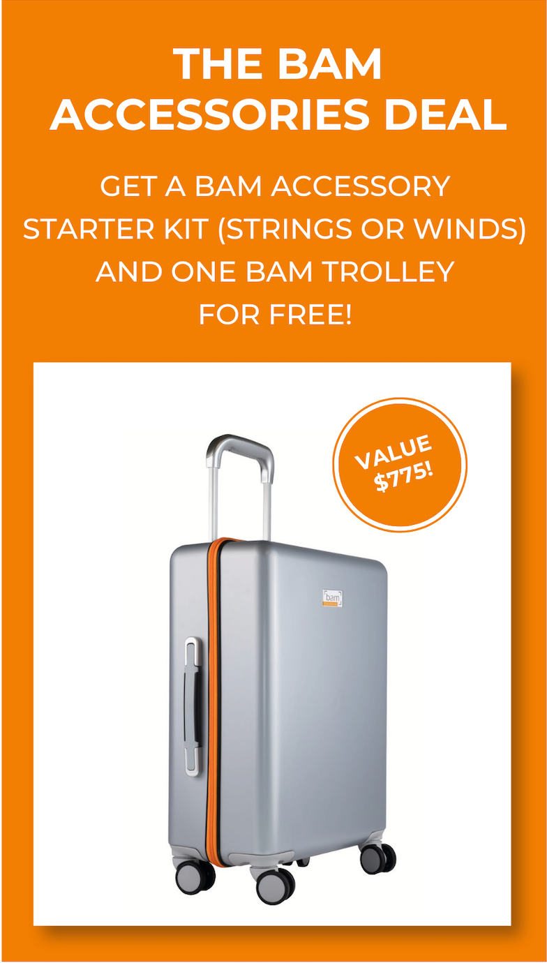 BAM Wind Accessory Starter Kit + Free BAM Trolley