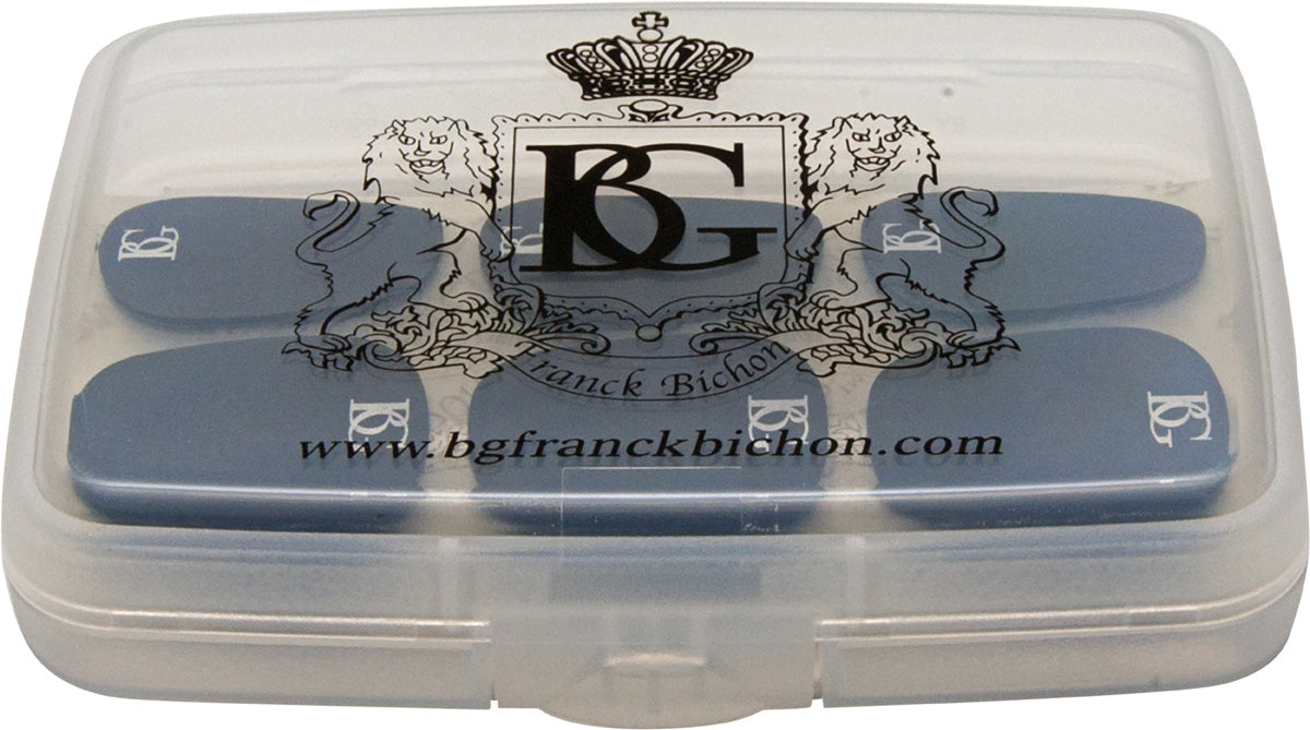 BG Mouthpiece Cushion Sax + Clar, Black, 0.8 mm, 1 Box =  48 pcs in bulk