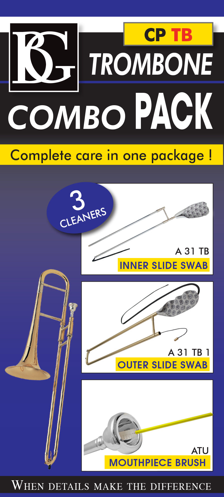 BG Discovery Kit Combo Pack, Trombone