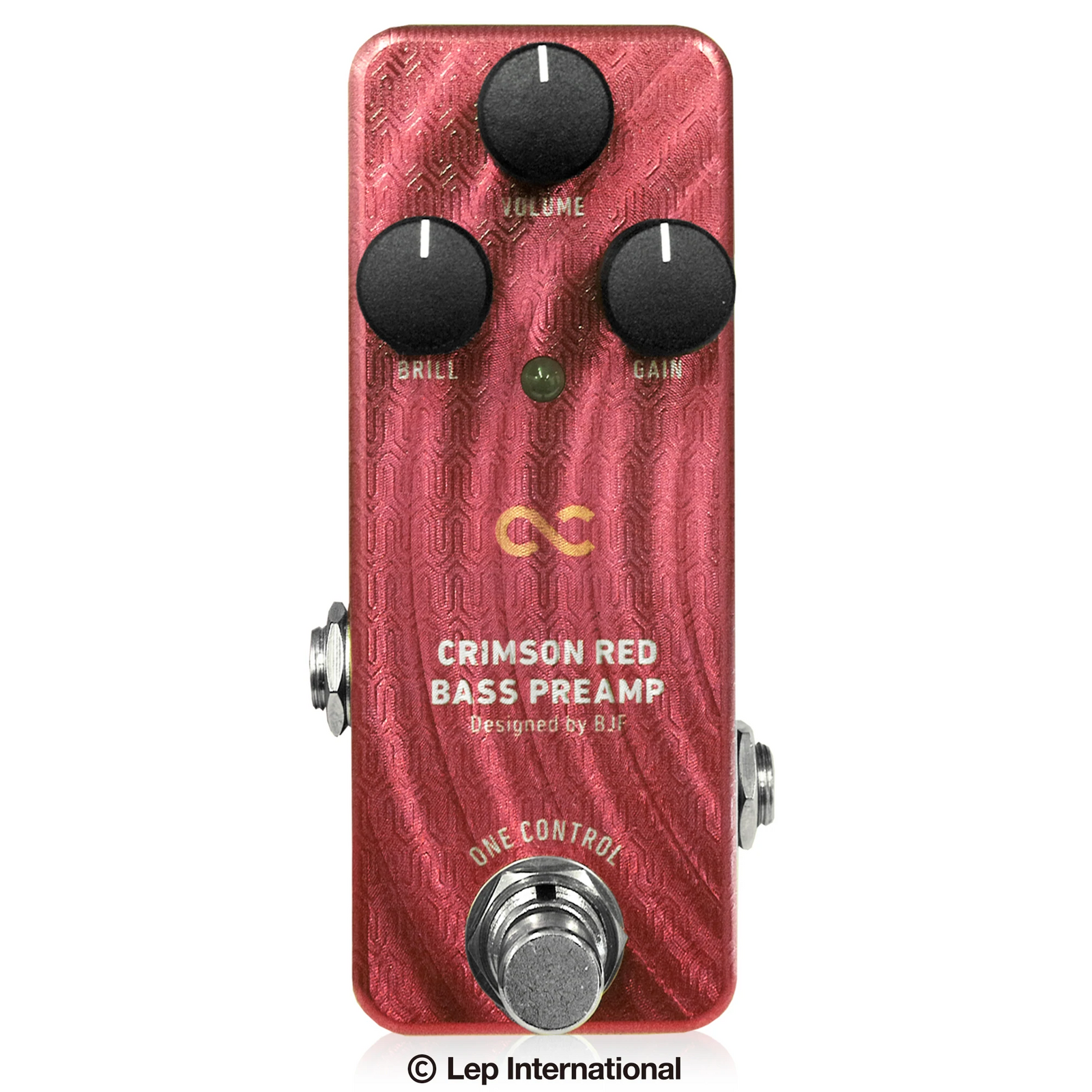 One Control BJF Crimson Red Bass Preamp