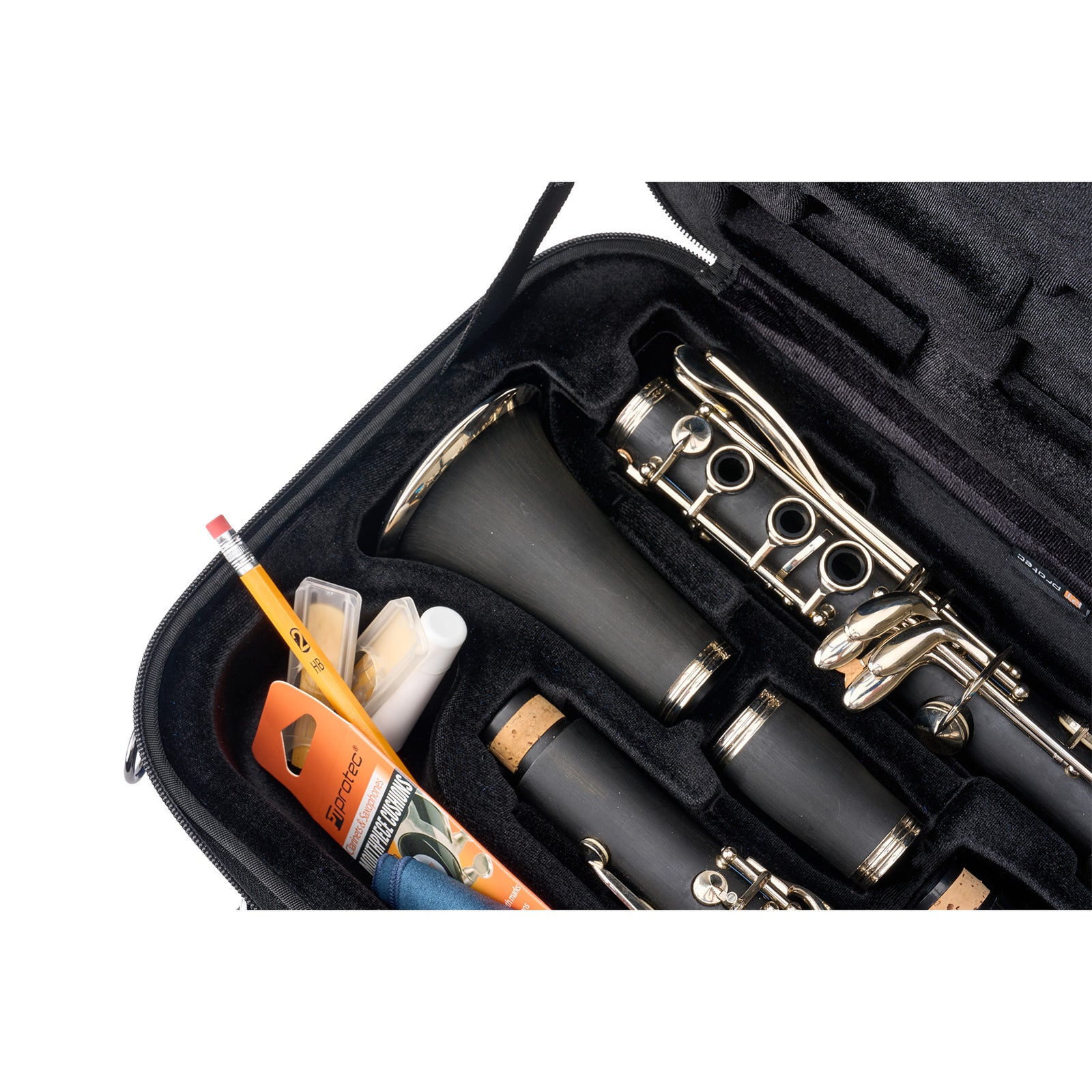 PROTEC ZIP Micro Clarinet Case with Storage Pocket