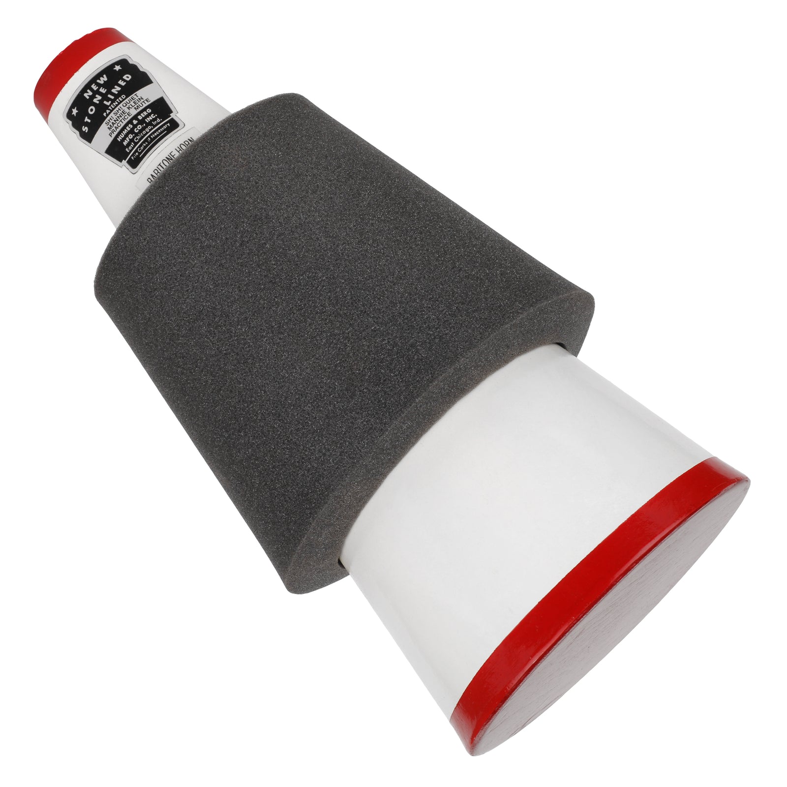 H&B Stonelined Sh! Sh! Practice Baritone Horn Mute
