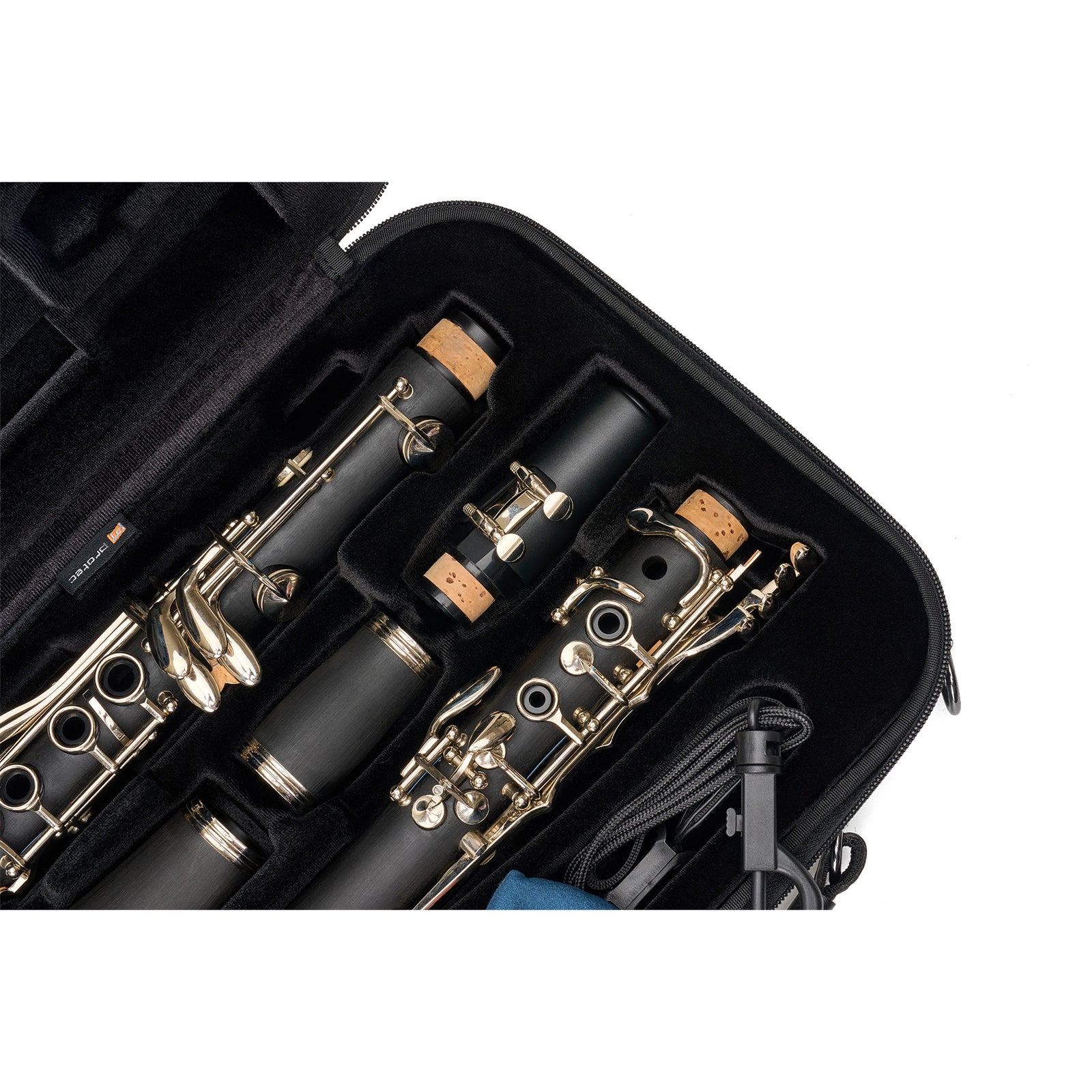 PROTEC ZIP Micro Clarinet Case with Storage Pocket