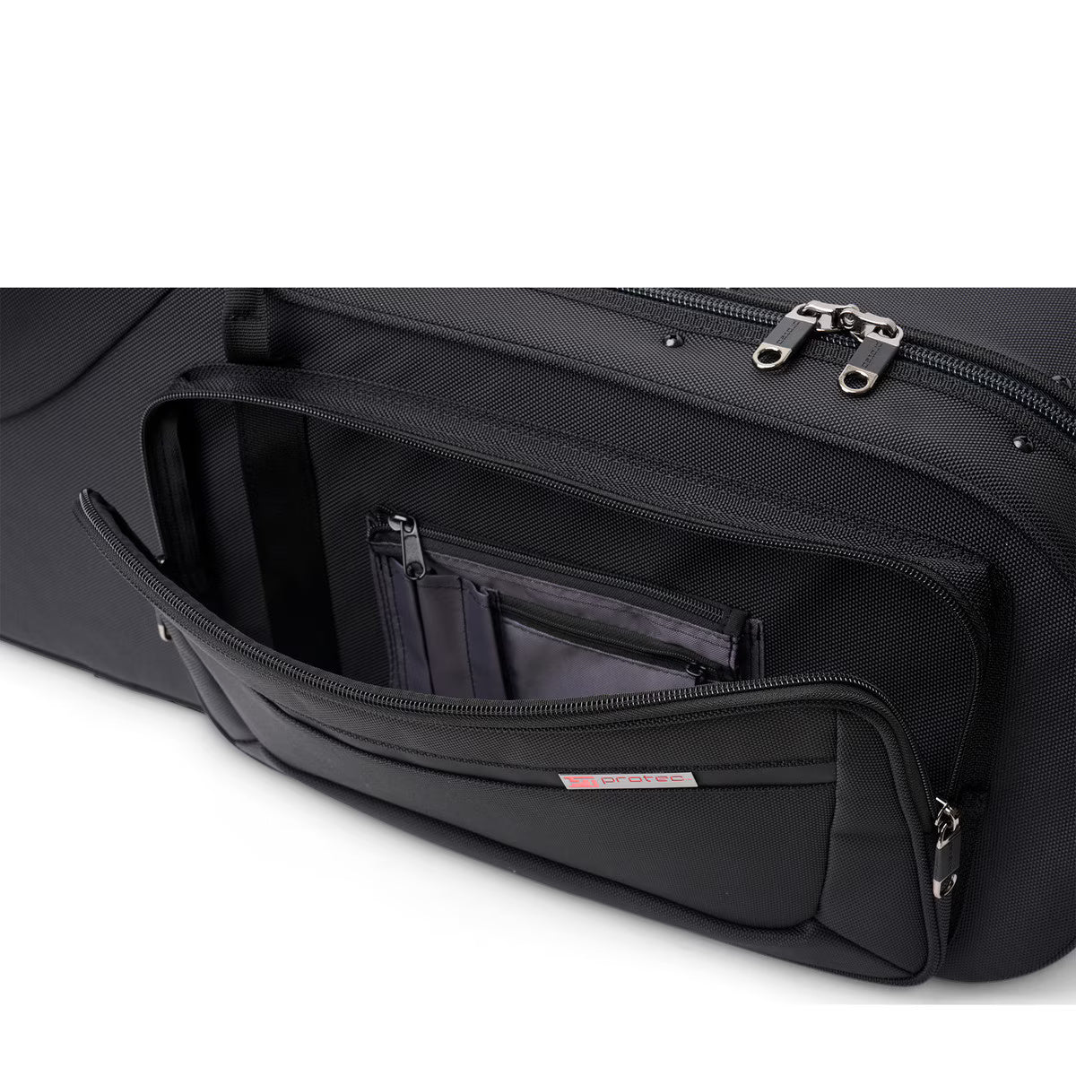 PROTEC Baritone Sax Pro Pac, Bb & A (Modern Horn) - Black