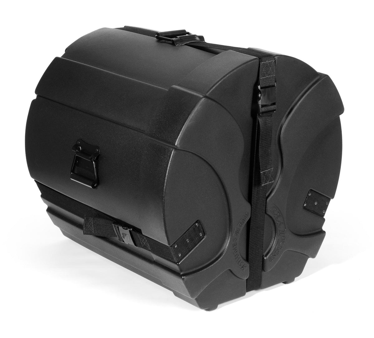 H&amp;B Enduro Pro 8 x 22 Inches Bass Drum Case - Black with Pro Lining